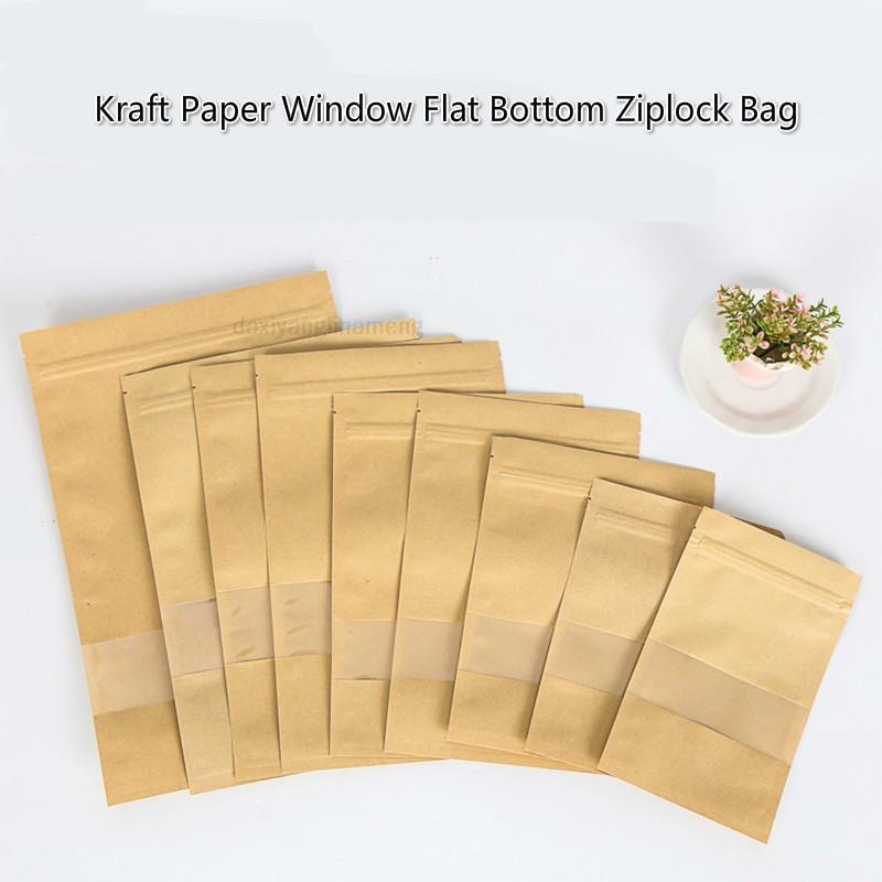 Snacks Food Definition - 100pcs 9sizes High Definition Transperent Kraft