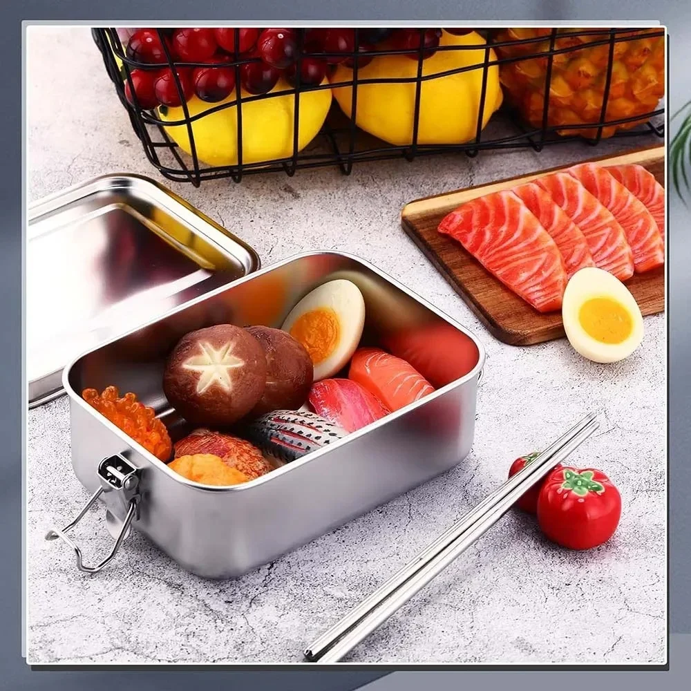 Stainless Steel Bento Box Meta - Food Snacks For School avis et prix