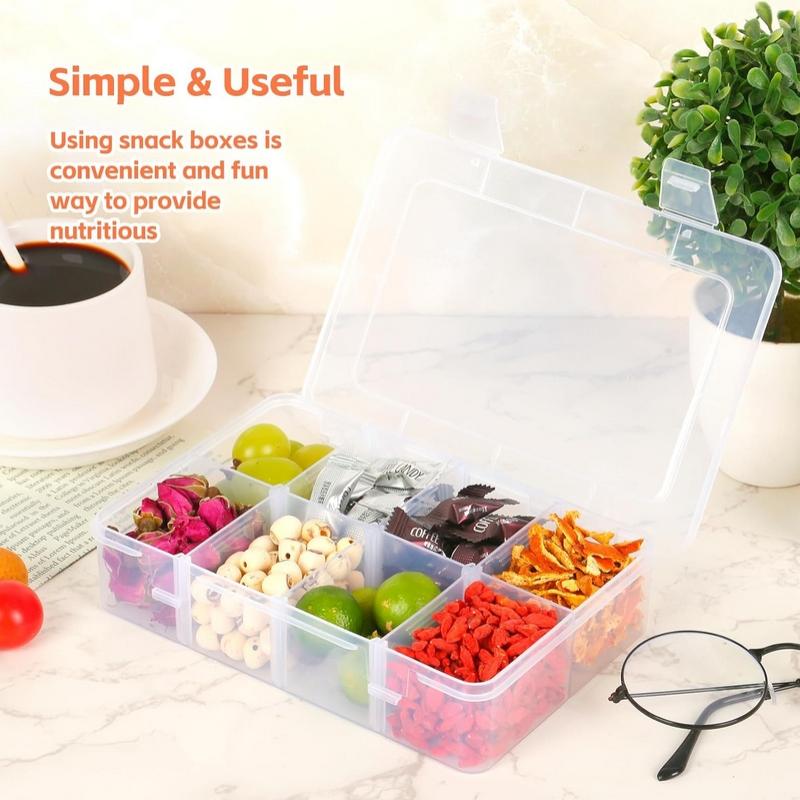 8 Grid Snackle Box Container C - Food Snacks With Iron avis et prix
