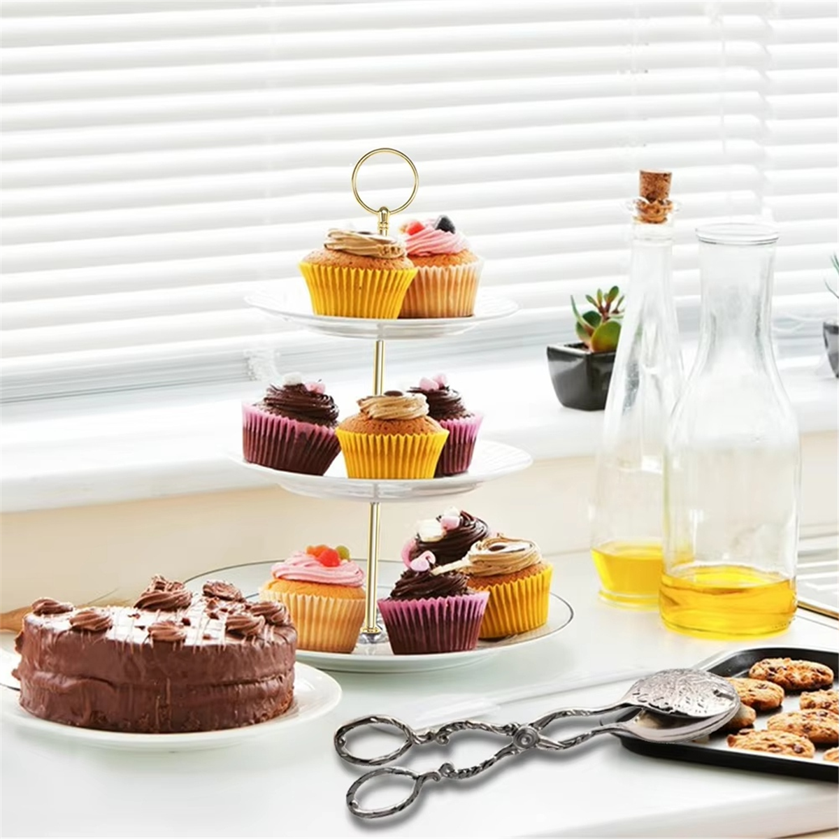 A04I Fruit Salad Cake Clip Zin - Zinc Food Snacks avis et prix