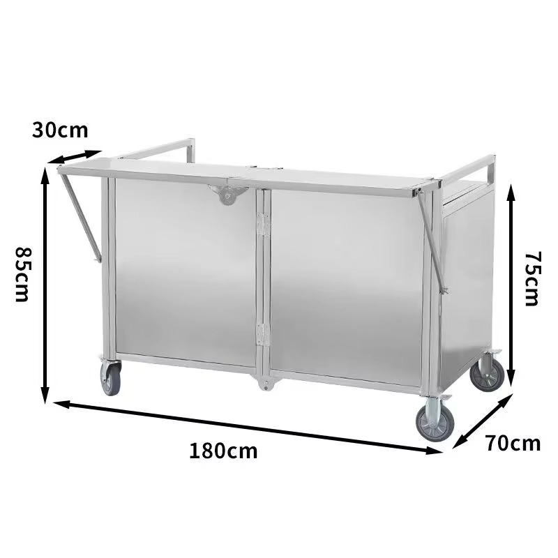 New Multi-Functional Folding S - Snacks Food Stall avis et prix