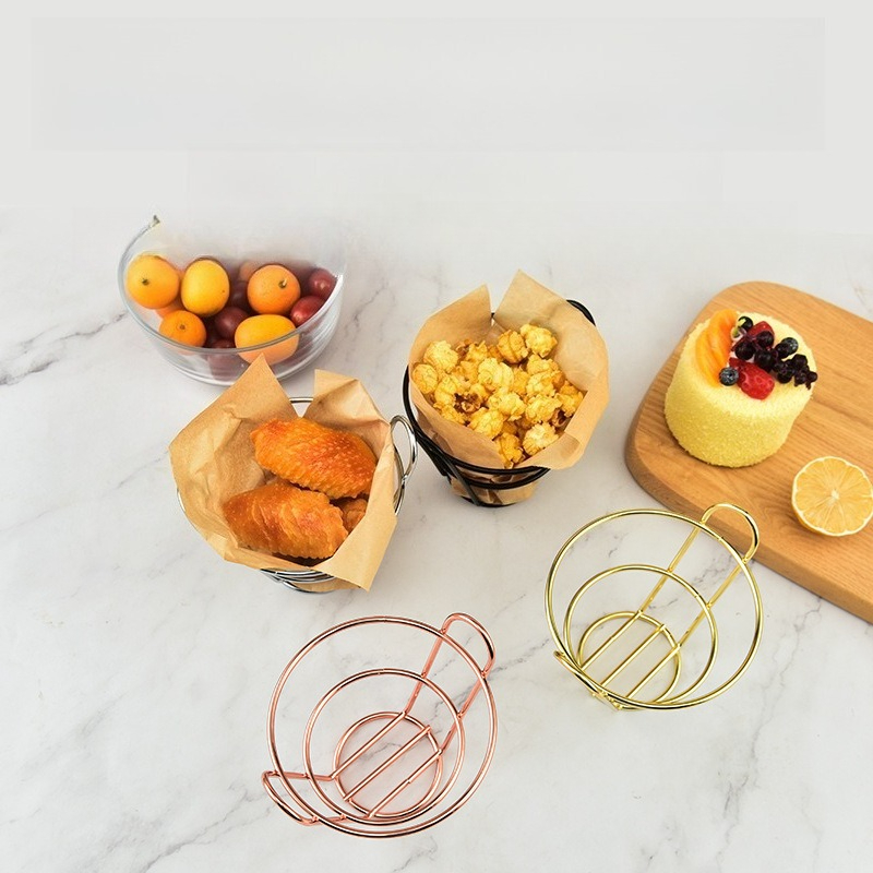 Iron small food basket Bar fri - Food Snacks With Iron avis et prix