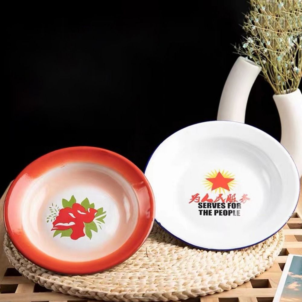Retro Iron Enamel Iron Enamel  - Food Snacks With Iron avis et prix