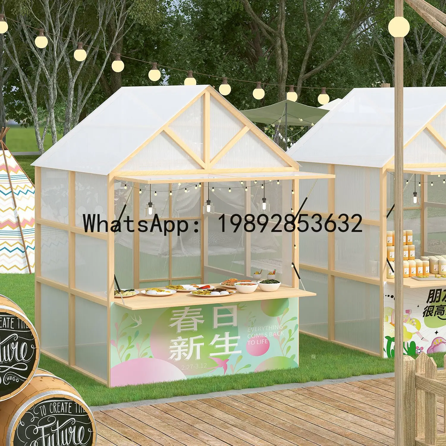 Z2-28Event Stall Rack Internet - Food Snacks With Iron avis et prix