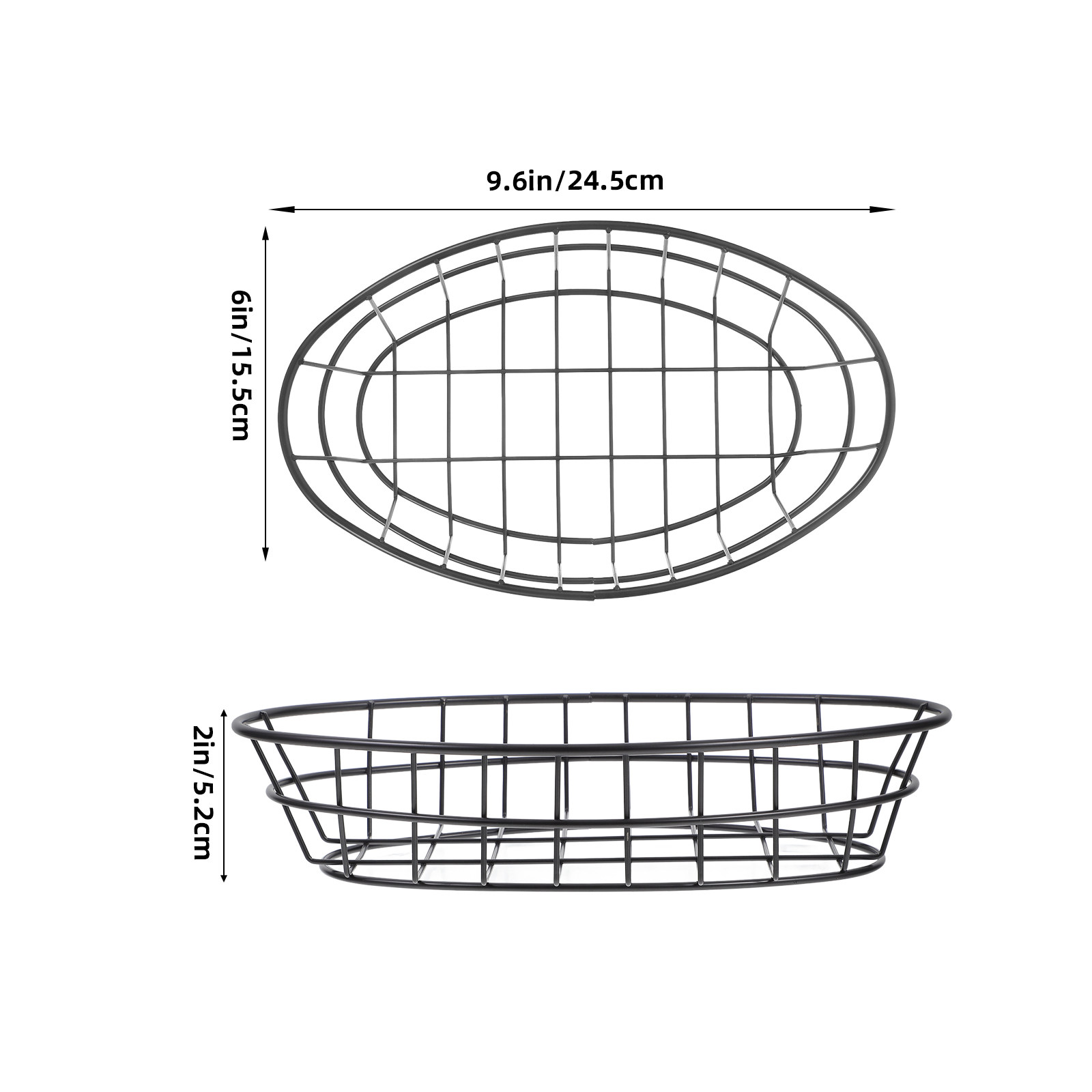 Small Snack Basket Iron Mesh O - Food Snacks With Iron avis et prix