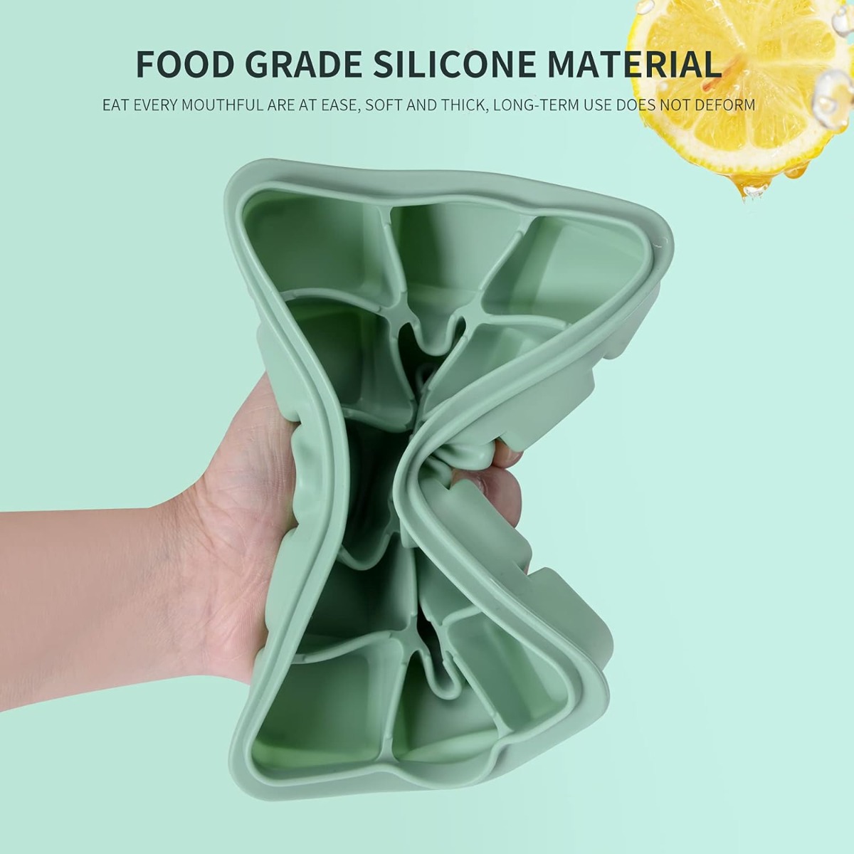 Bamboo Green Silicone Ice Cube - Homemade Food Snacks avis et prix
