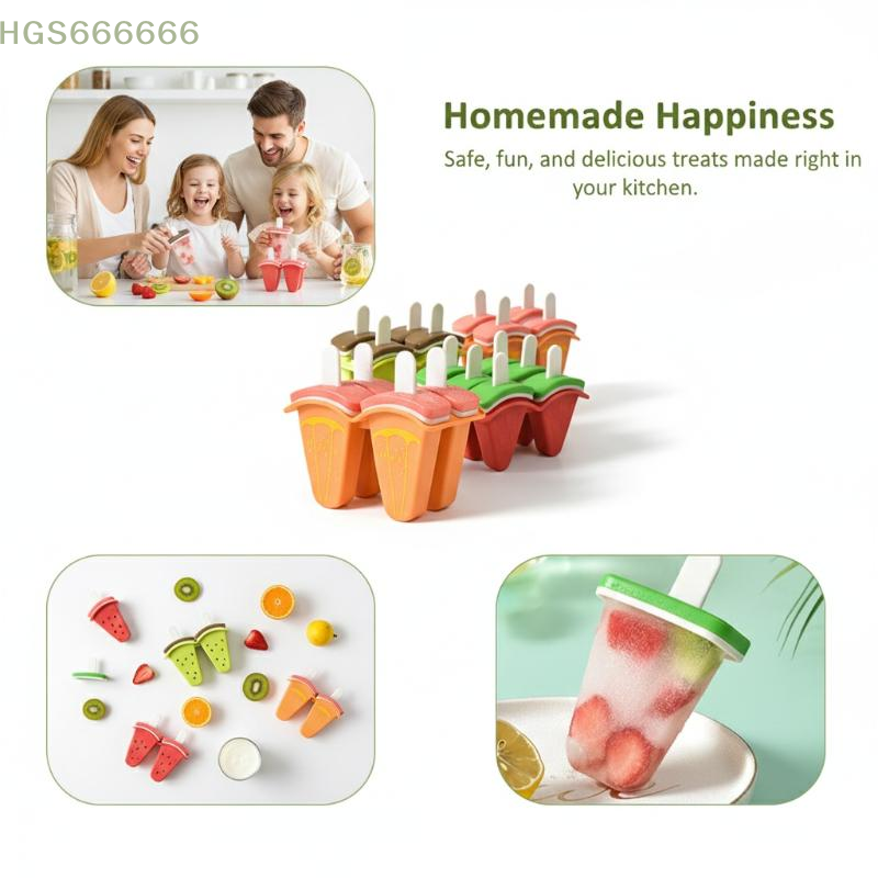 DIY Ice Cream Mold 4 6 Grids S - Homemade Food Snacks avis et prix