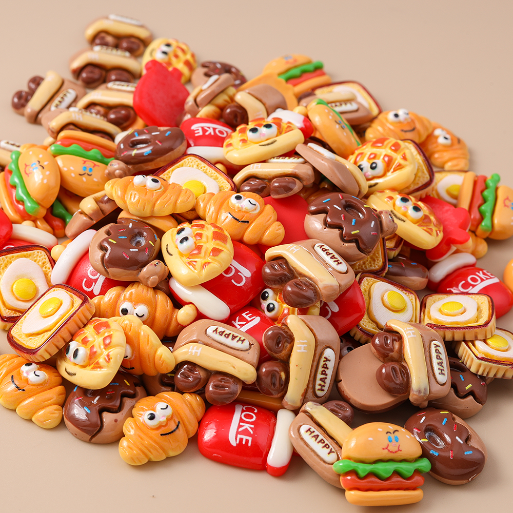 Leslie 15pcs Cute Resin Miniat - Zinc Food Snacks avis et prix