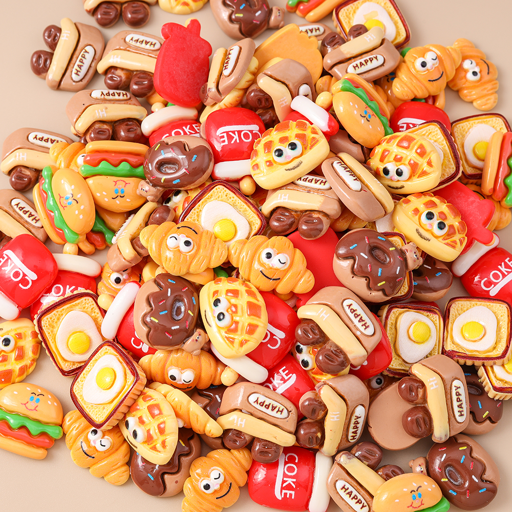 Leslie 15pcs Cute Resin Miniat - Zinc Food Snacks avis et prix