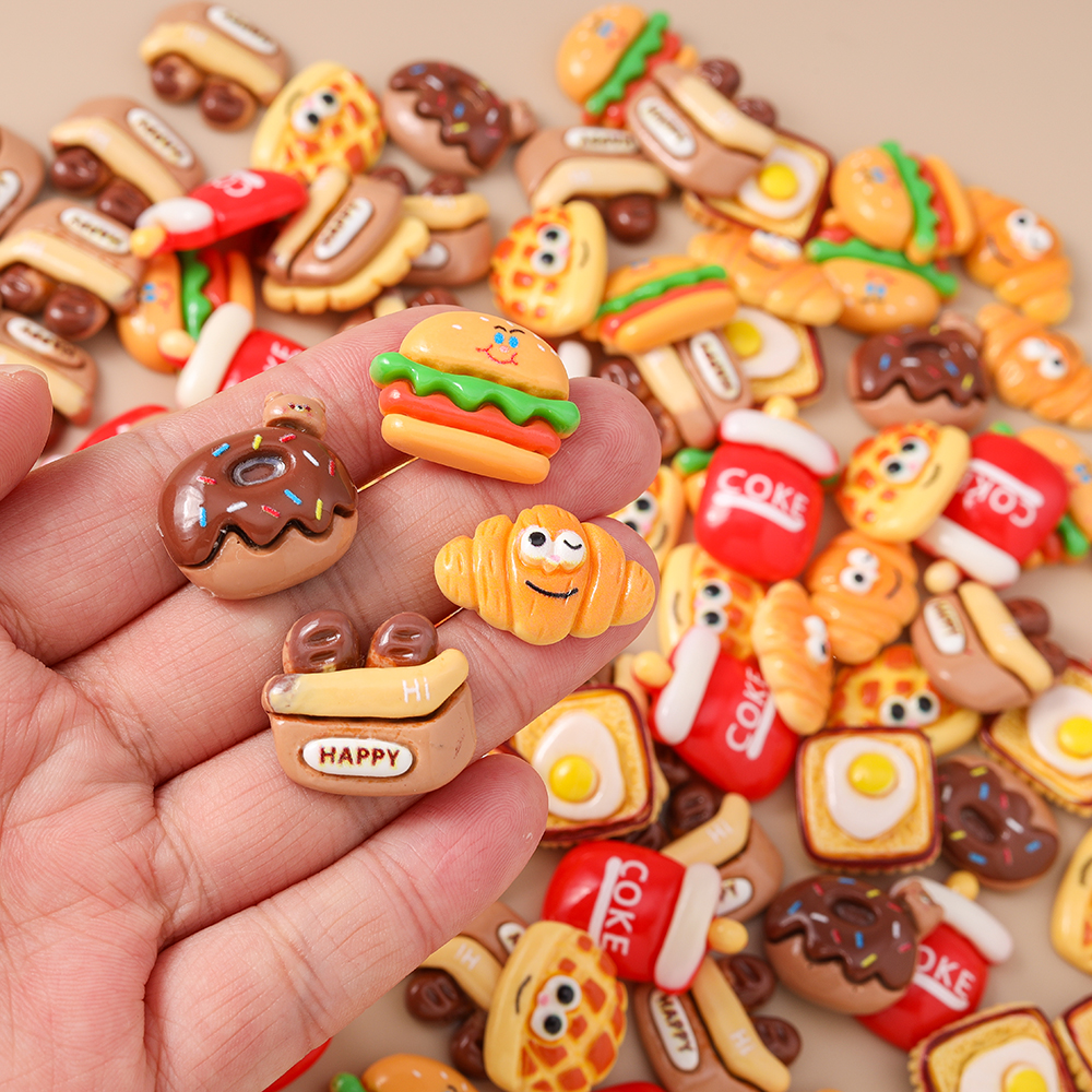 Leslie 15pcs Cute Resin Miniat - Zinc Food Snacks avis et prix