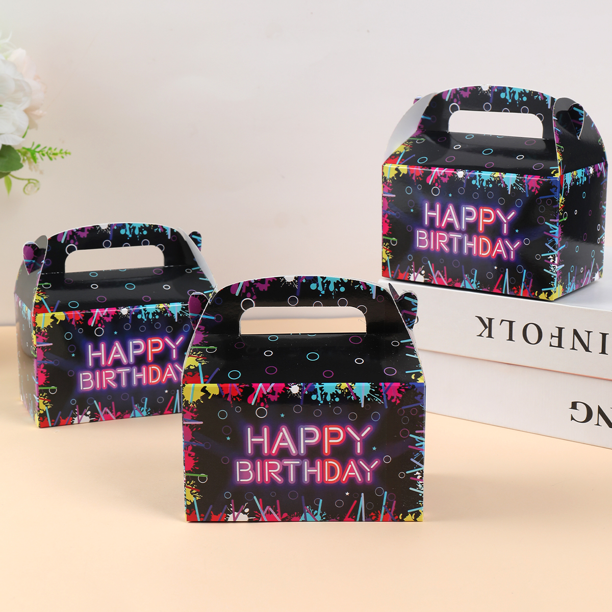 Fluorescent Candy Box Paper Ca - Food Snacks Candy avis et prix