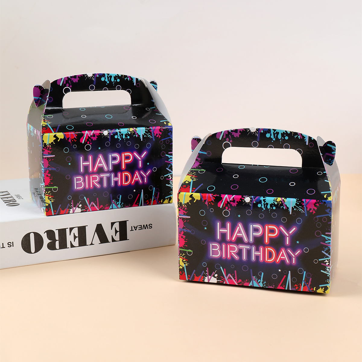 Fluorescent Candy Box Paper Ca - Food Snacks Candy avis et prix