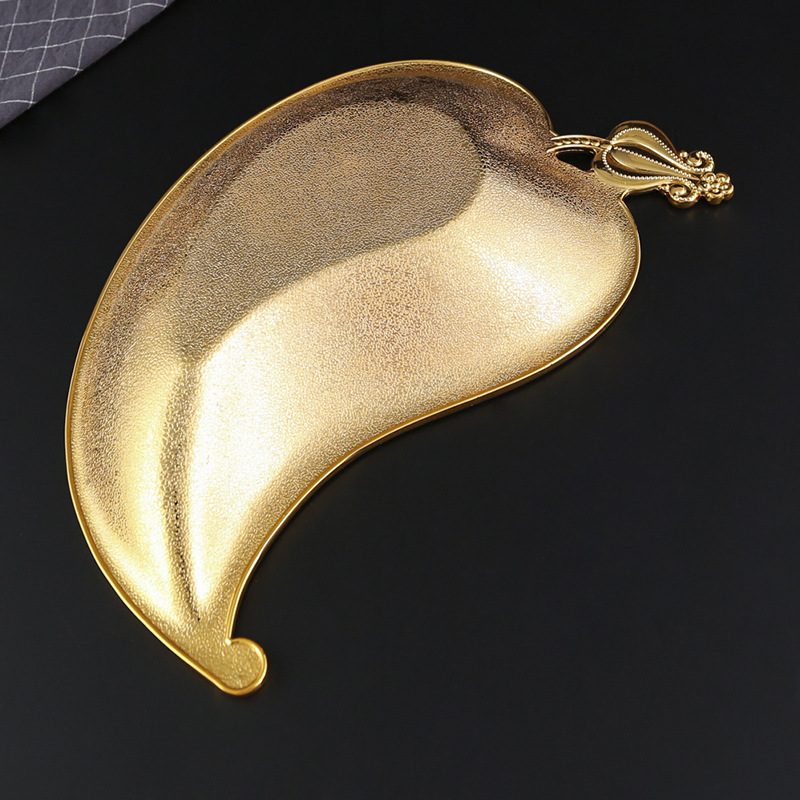 Creative Zinc Alloy Golden Lea - Zinc Food Snacks avis et prix