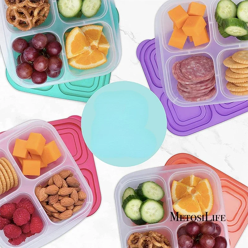 Plastic Bento Snack Box Reusab - Food Snacks For School avis et prix