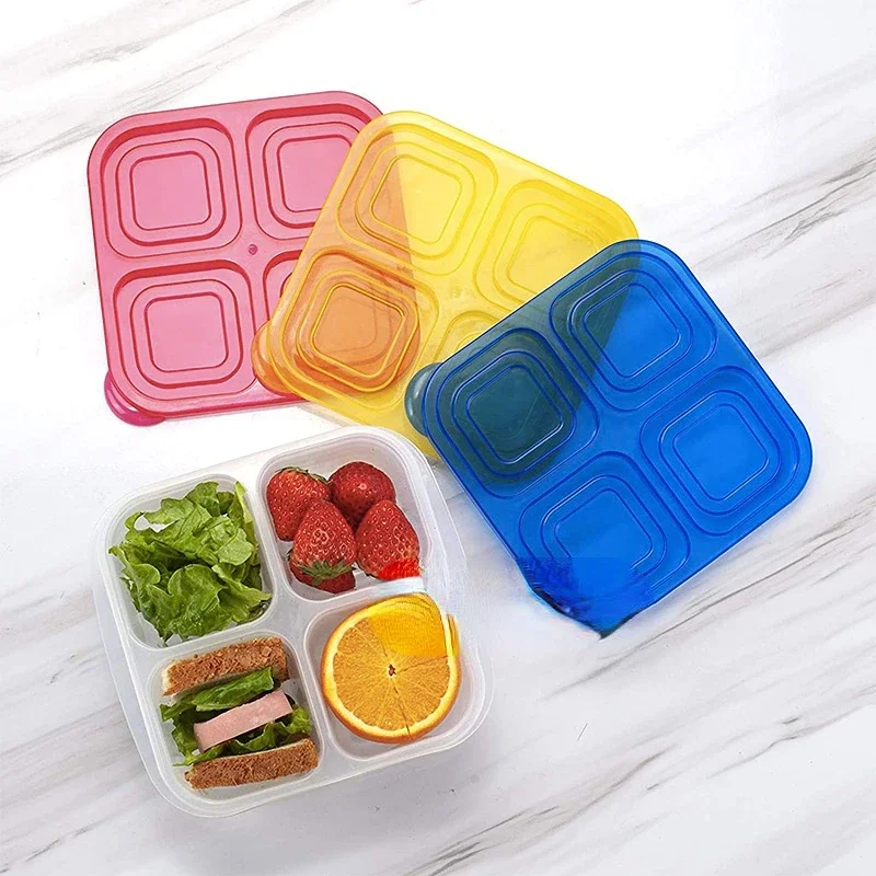 Plastic Bento Snack Box Reusab - Food Snacks For School avis et prix