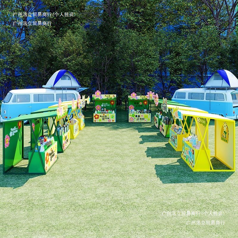 Outdoor square stall rack mark - Snacks Food Stall avis et prix