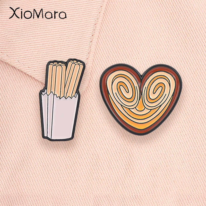 Spanish Food Enamel Pins Delic - Zinc Food Snacks avis et prix