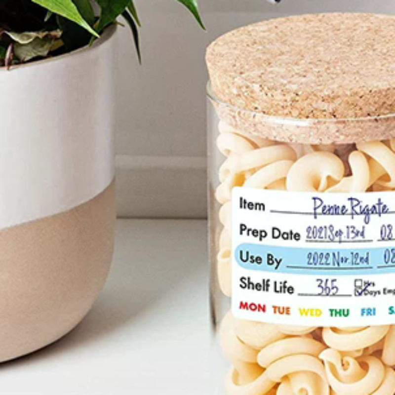 300Pcs/Roll Kitchen Date Food  - Food Snacks Label avis et prix