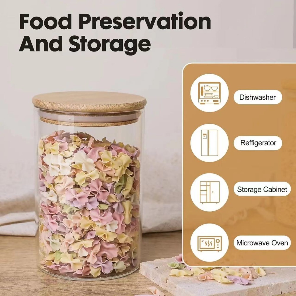 Glass Food Storage Tank with M - Homemade Food Snacks avis et prix