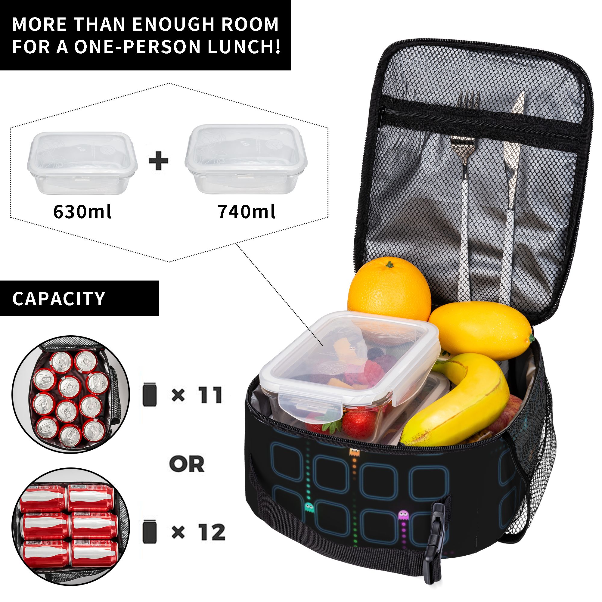 Back to school season Pac-Man  - Food Snacks For School avis et prix