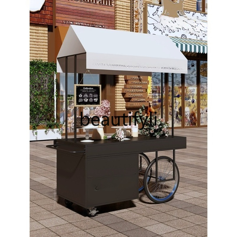 Iron Art Stall Flower Cart Eur - Food Snacks With Iron avis et prix
