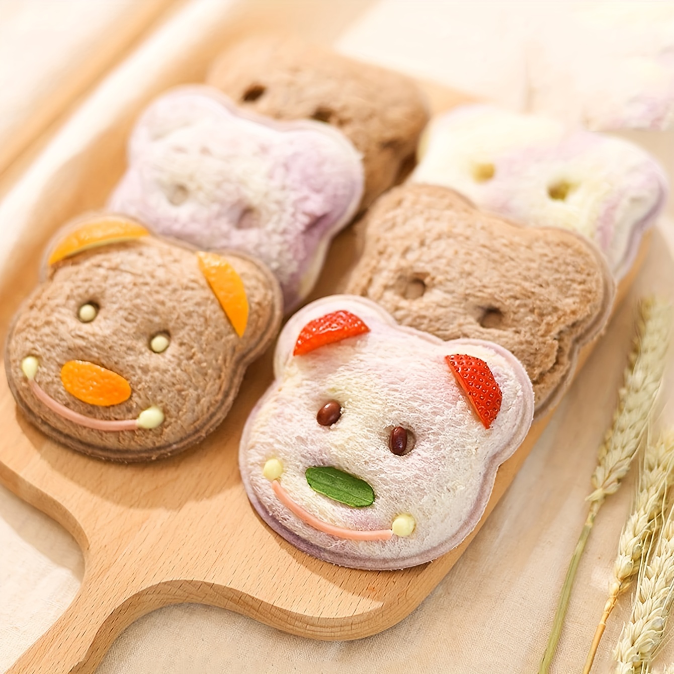 1Pc Cute Cartoon Bear Shaped S - Homemade Food Snacks avis et prix