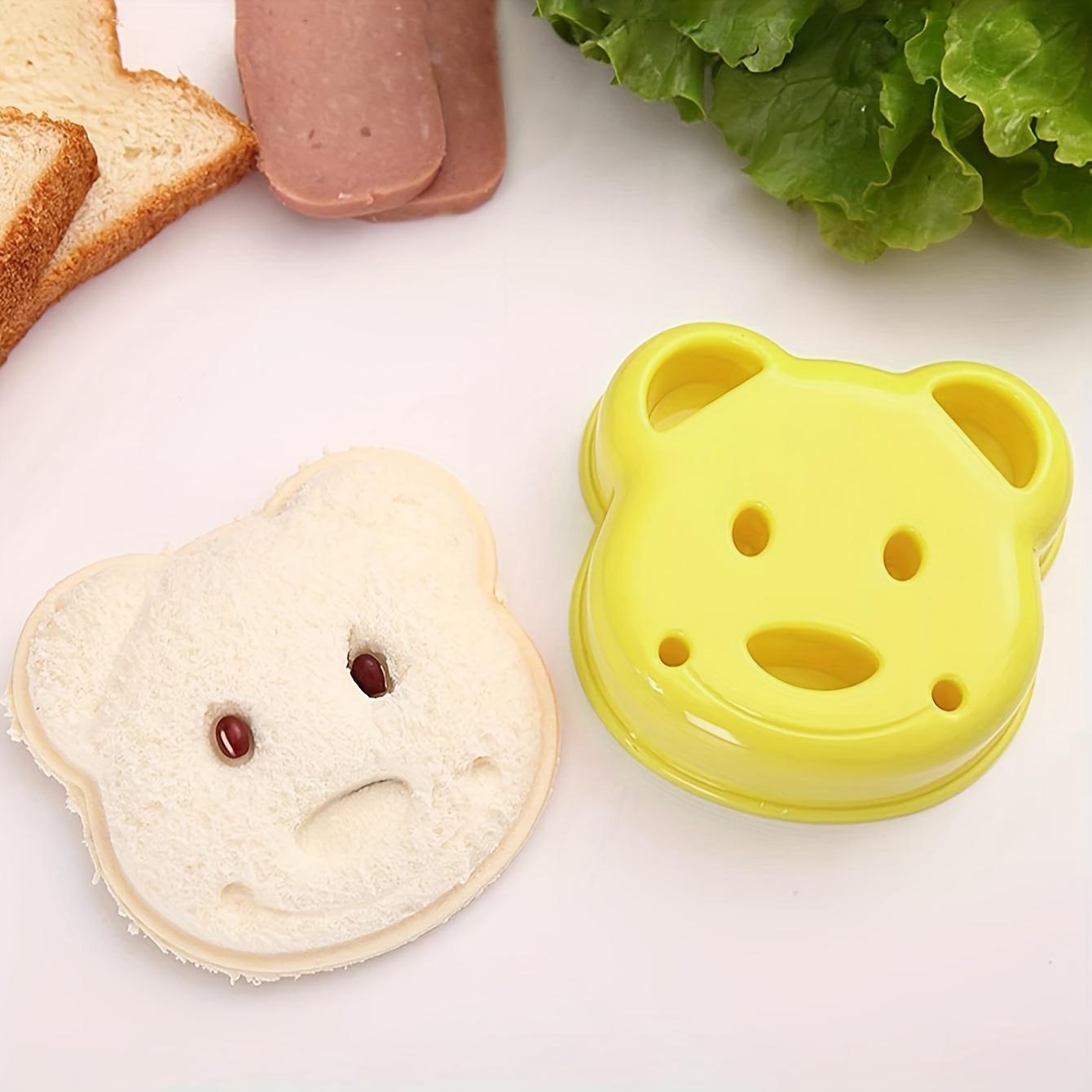 1Pc Cute Cartoon Bear Shaped S - Homemade Food Snacks avis et prix