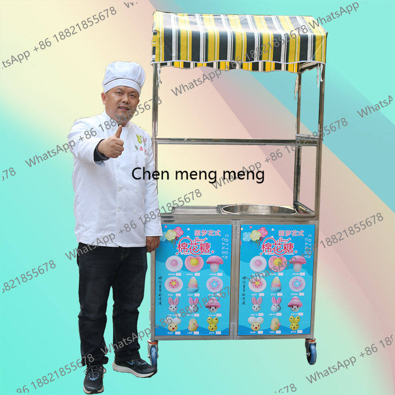 Snack Cart Stall Cotton Candy  - Snacks Food Stall avis et prix