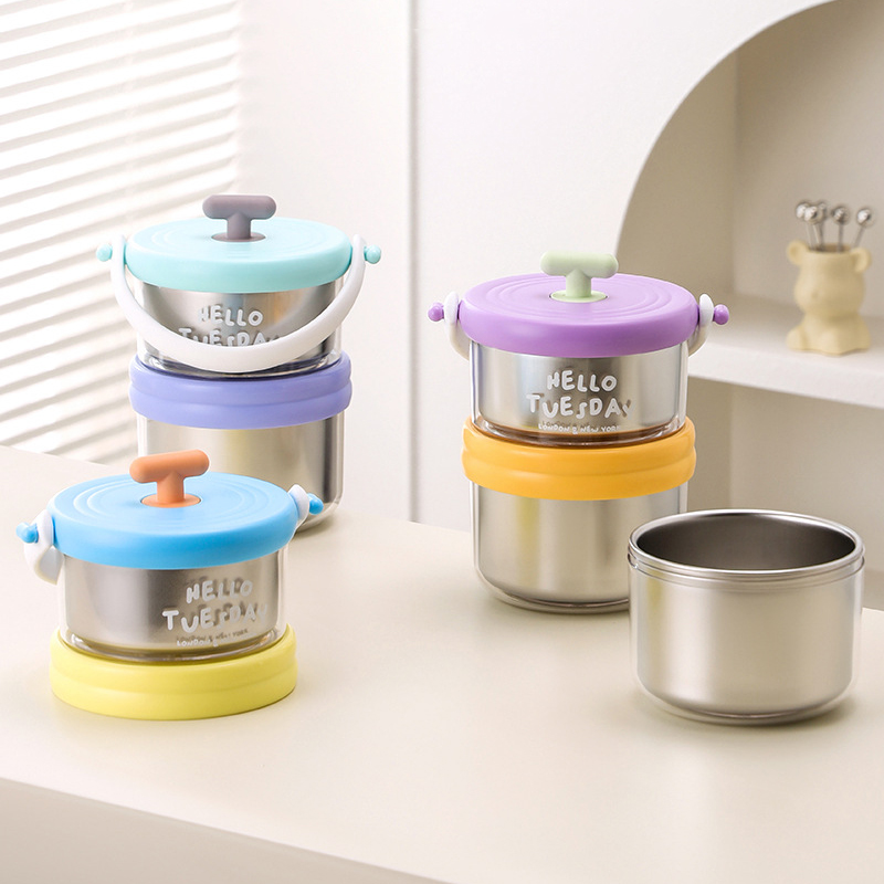 Double Layer Lunch Box 304 Sta - Food Snacks For School avis et prix