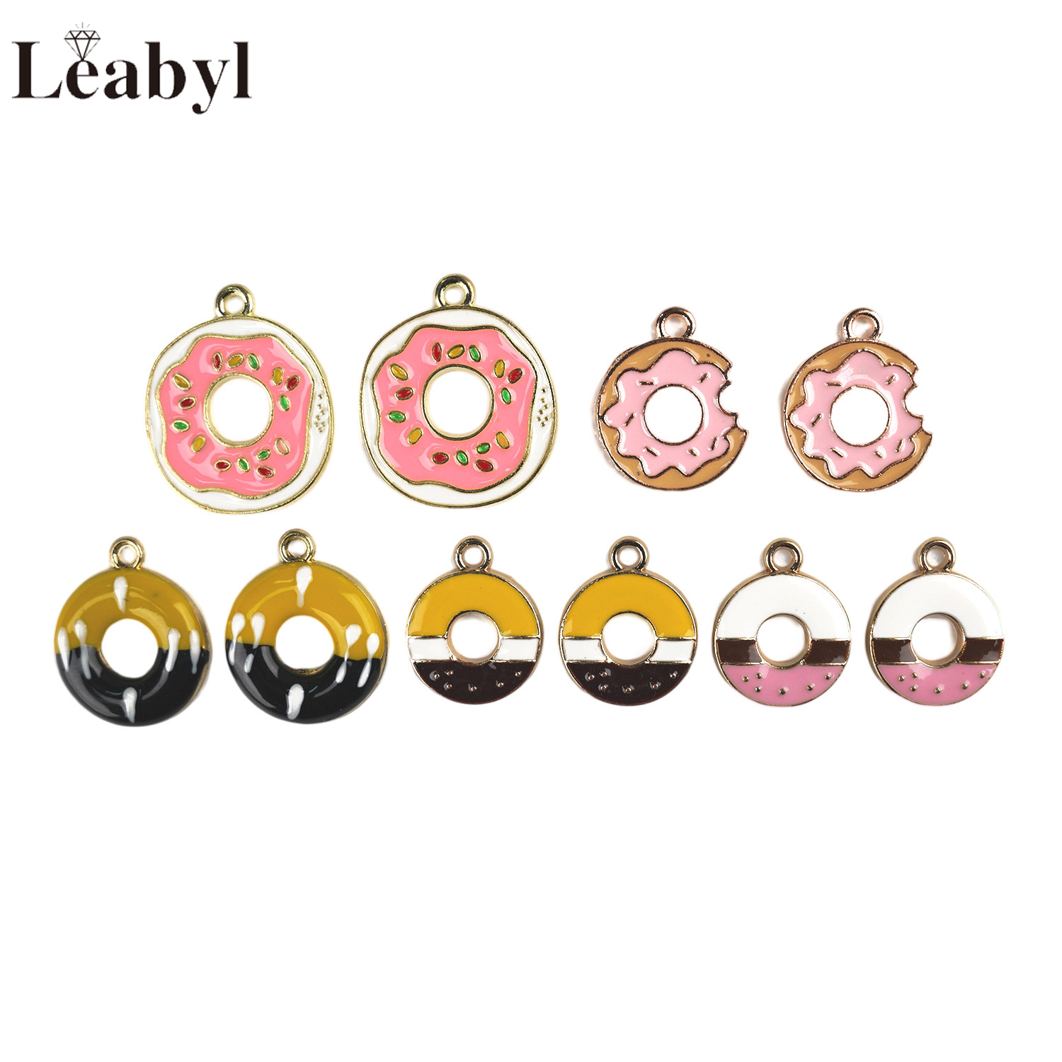 10 Pcs Colorful Enamel Cute Do - Zinc Food Snacks avis et prix
