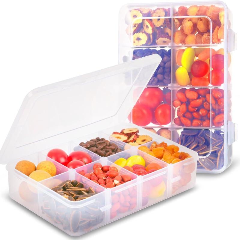 8 Grid Pill Case Snackle Box C - Food Snacks With Iron avis et prix