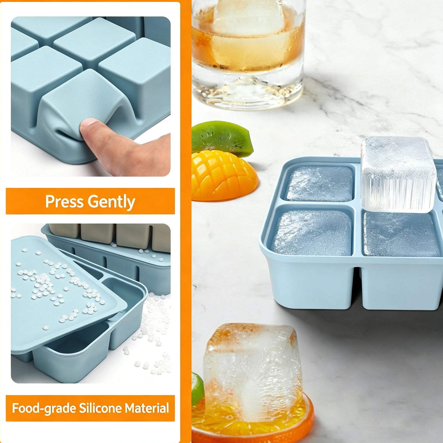 3Pcs Silicone Baby Food Freeze - Homemade Food Snacks avis et prix