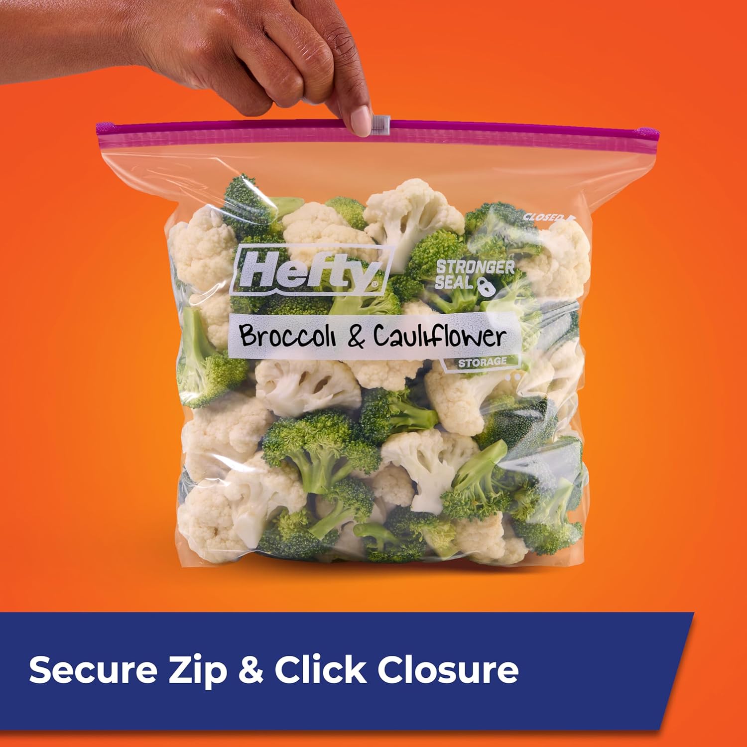 Hefty Slider Gallon Storage Ba - Food Snacks Label avis et prix