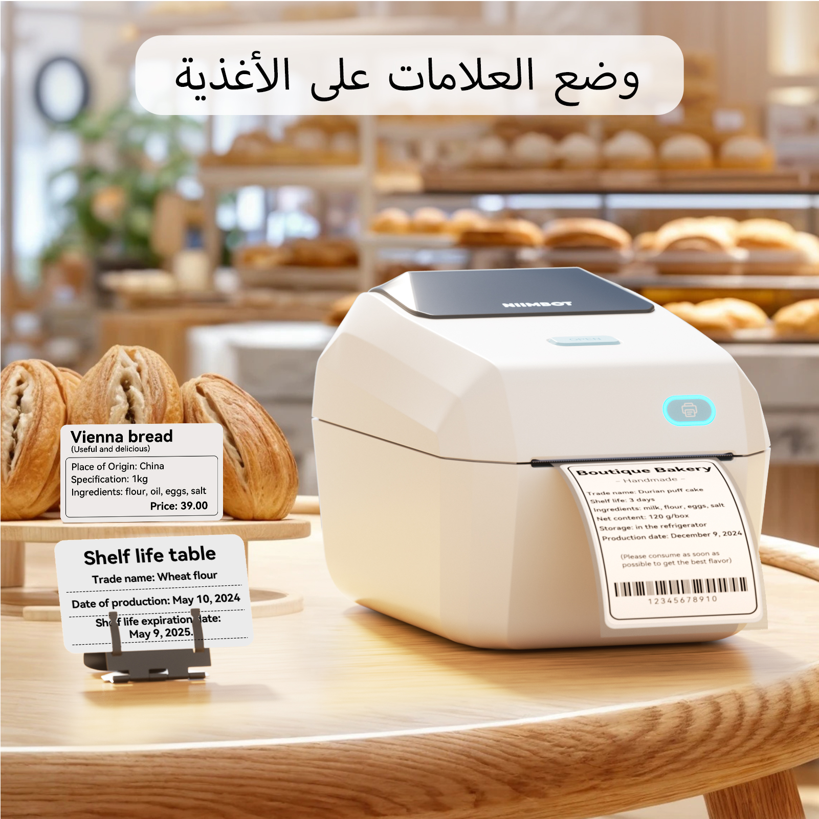 NIIMBOT K3  Smart Food Snack T - Food Snacks Label avis et prix
