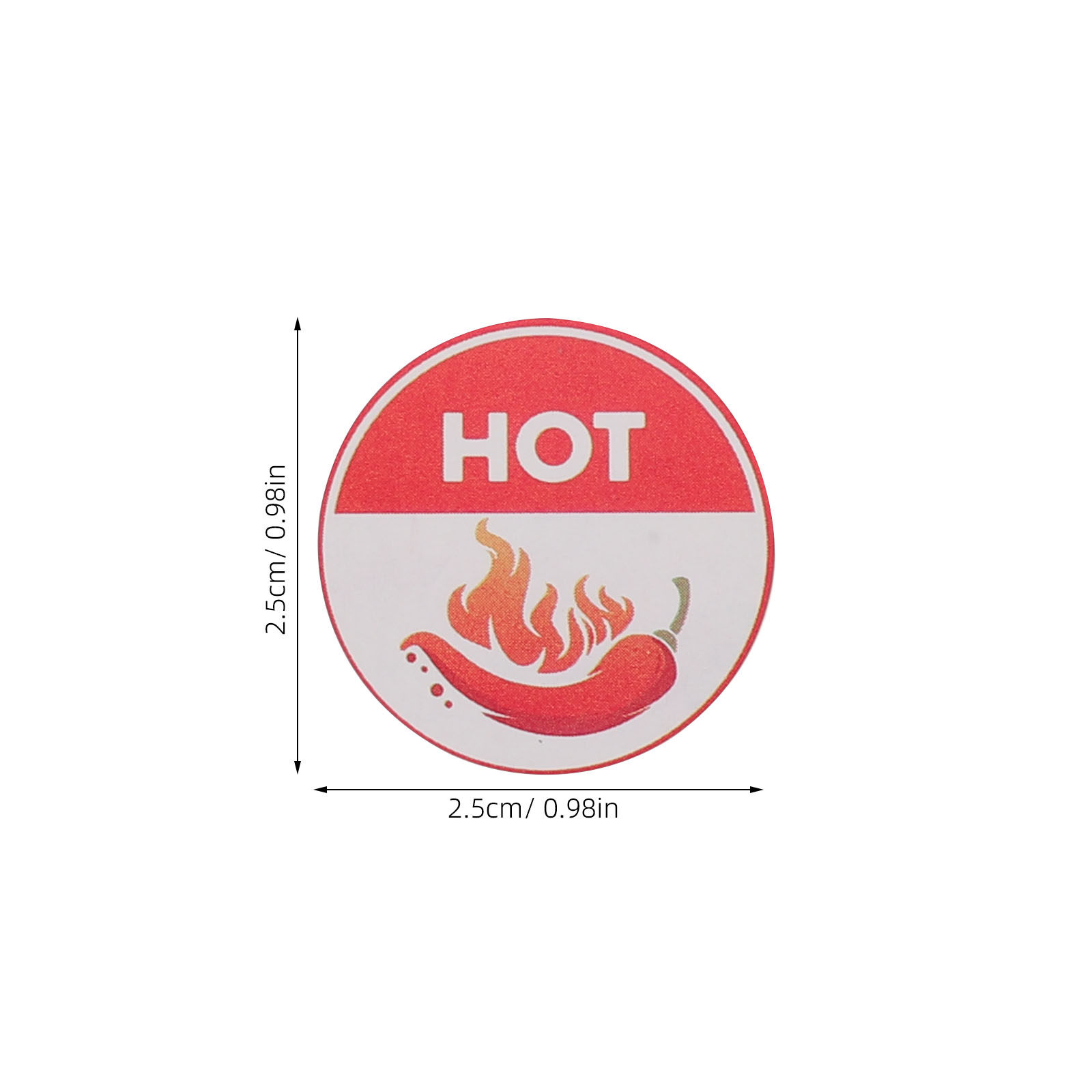 5 Rolls Round Spicy Hot Sticke - Food Snacks Label avis et prix