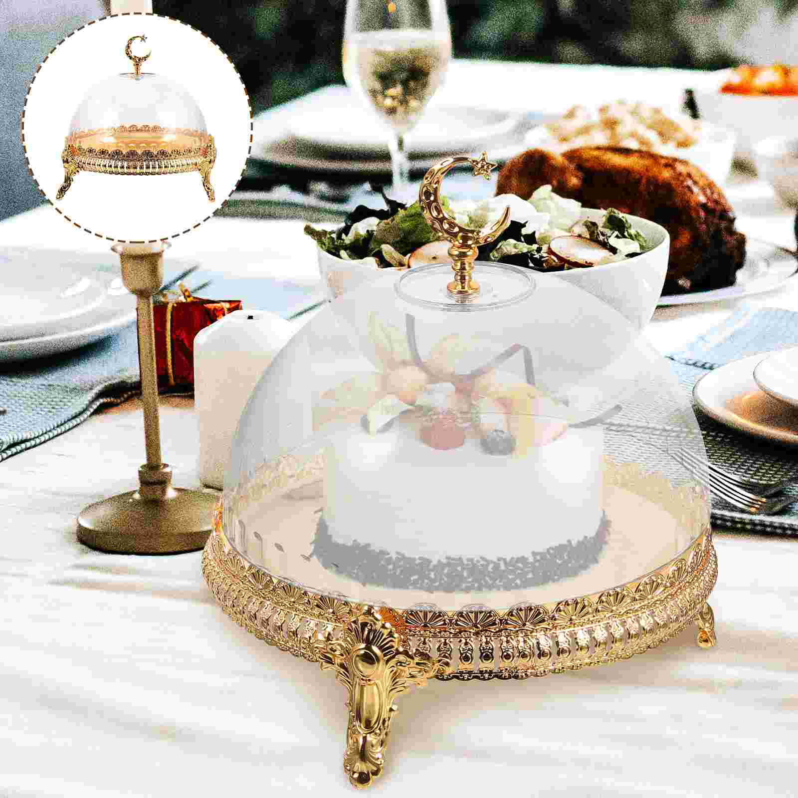 Iron Cake Cover 8 Inch High St - Food Snacks With Iron avis et prix