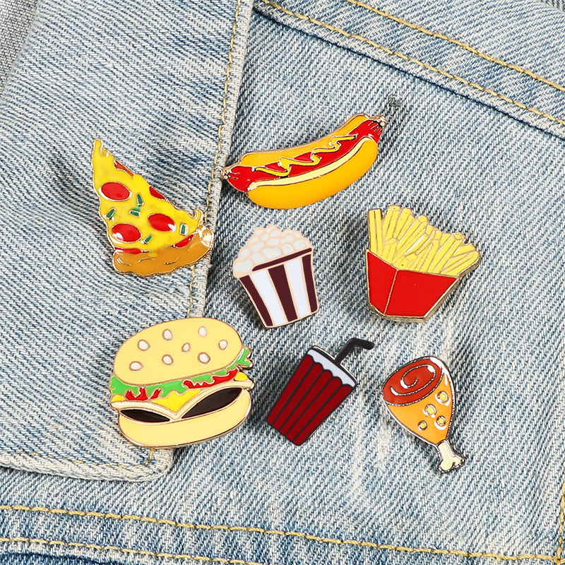 13 Style Snack Brooch Burger P - Zinc Food Snacks avis et prix
