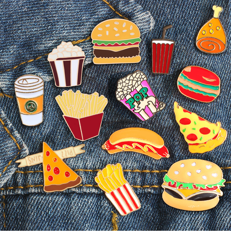 13 Style Snack Brooch Burger P - Zinc Food Snacks avis et prix