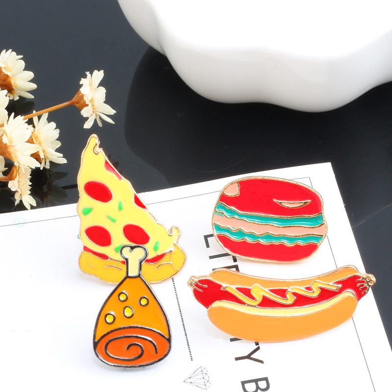 13 Style Snack Brooch Burger P - Zinc Food Snacks avis et prix