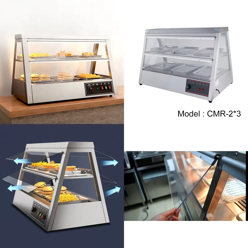 Stainless Steel Countertop Chi - Snacks Food Warmer avis et prix