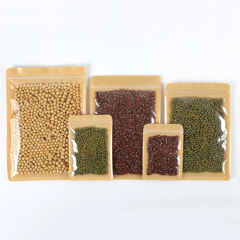 100pcs Eco-friendly Kraft Pape - Food Snacks For School avis et prix