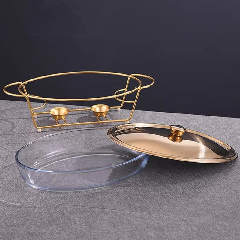 Food Warmer Display Gold Glass - Snacks Food Warmer avis et prix