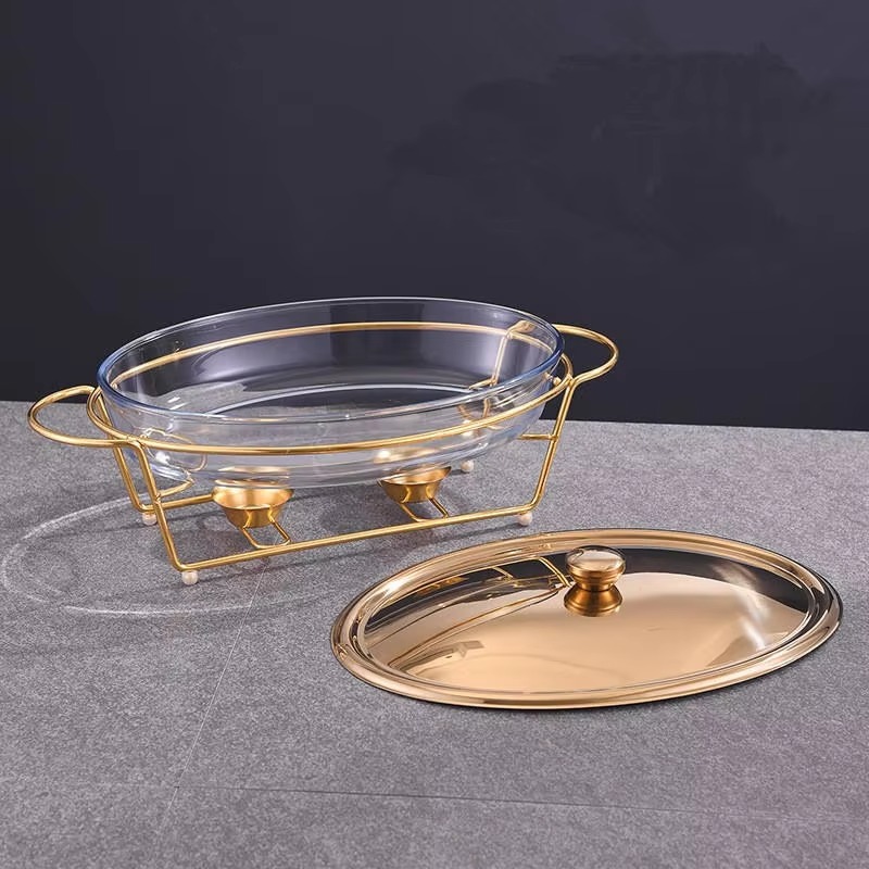 Food Warmer Display Gold Glass - Snacks Food Warmer avis et prix