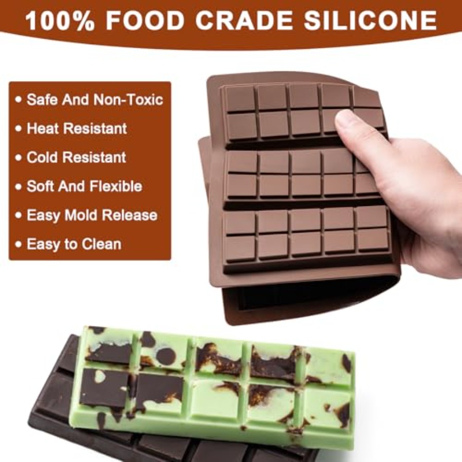Chocolate Bar Mold Non-Stick C - Food Snacks Candy avis et prix