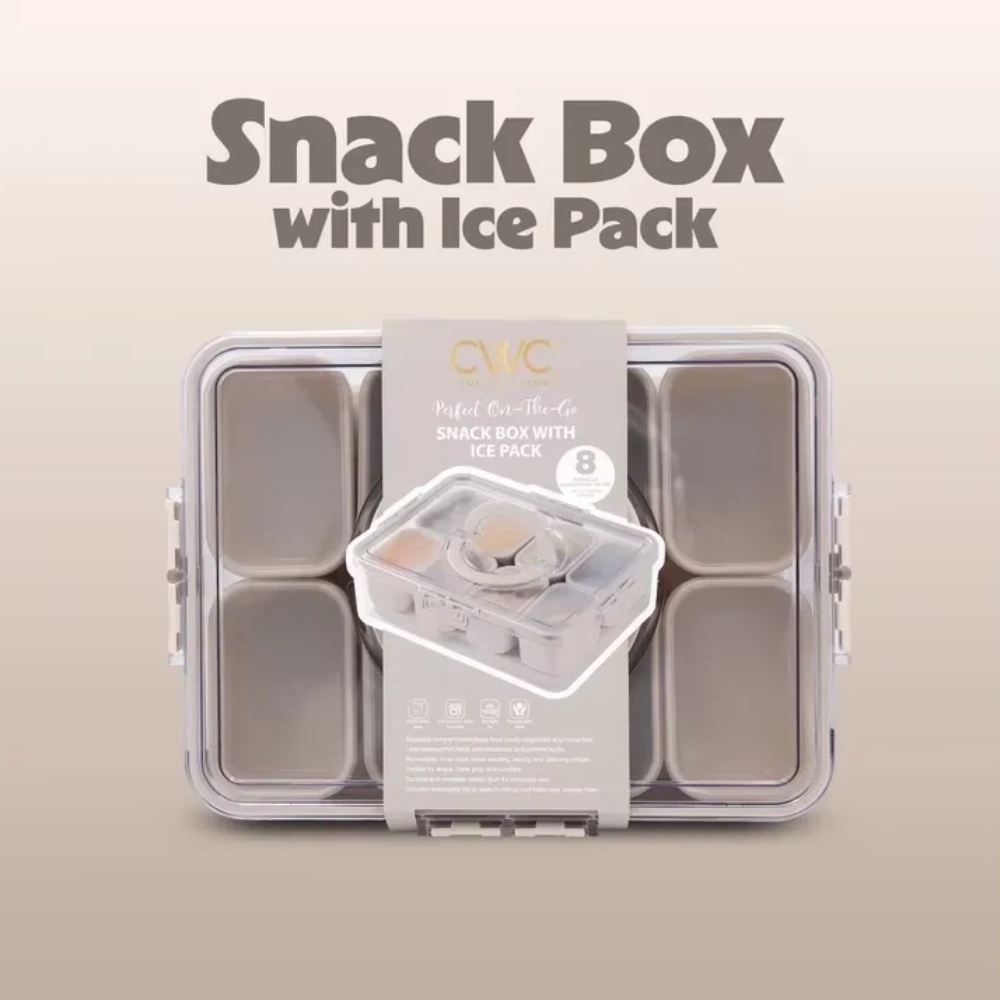 8-Compartment Snack Box Food S - Food Snacks For School avis et prix