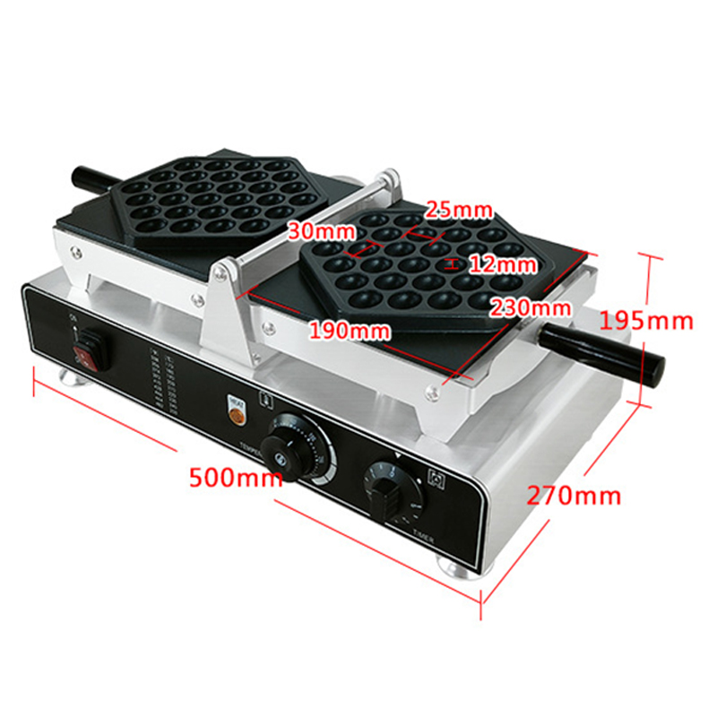 1500W Waffle Maker Commercial  - Snacks Food Stall avis et prix