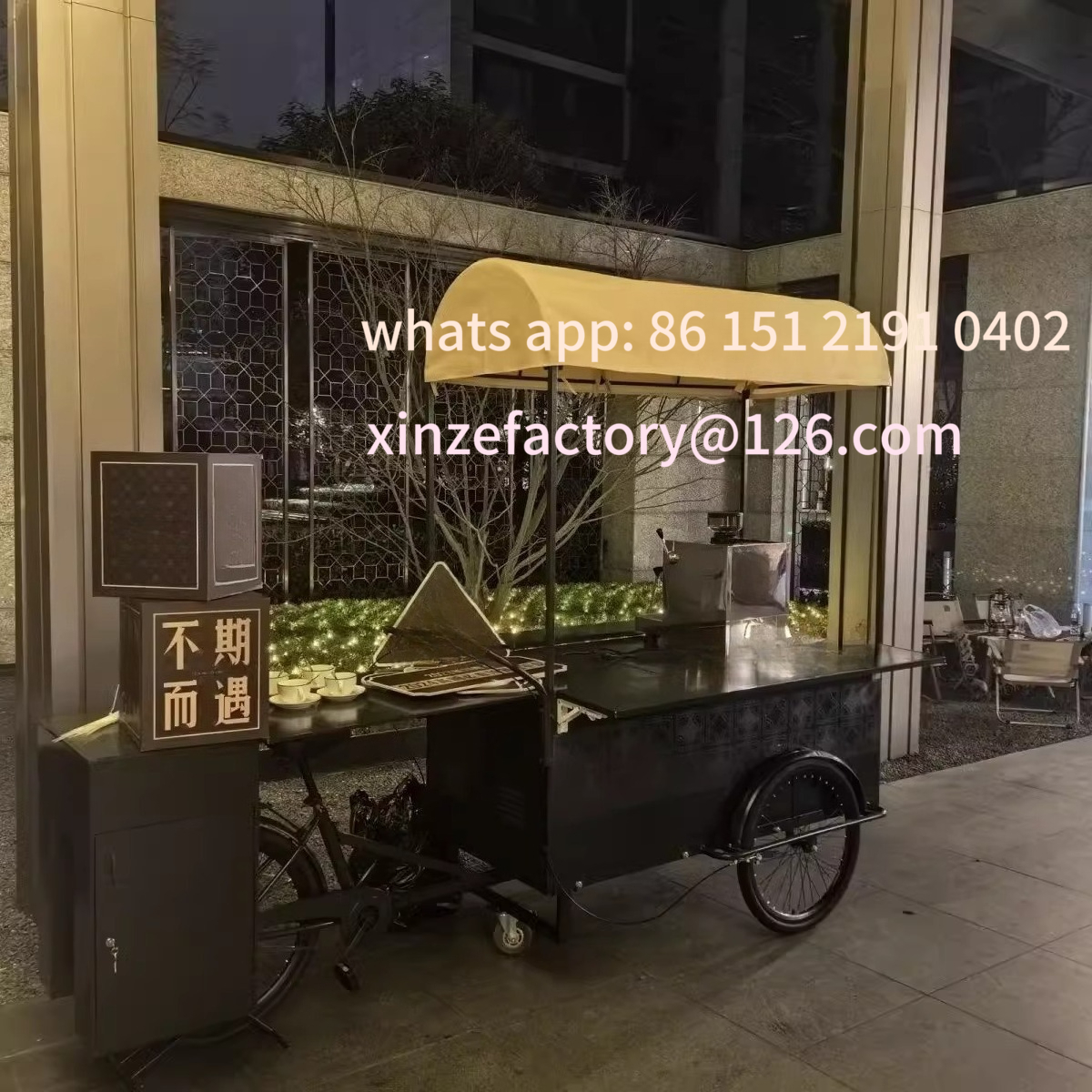 Customizable Mobile Snack Cart - Food Snacks With Iron avis et prix