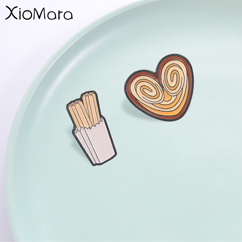 Funny Snack Enamel Pin, Churro - Zinc Food Snacks avis et prix