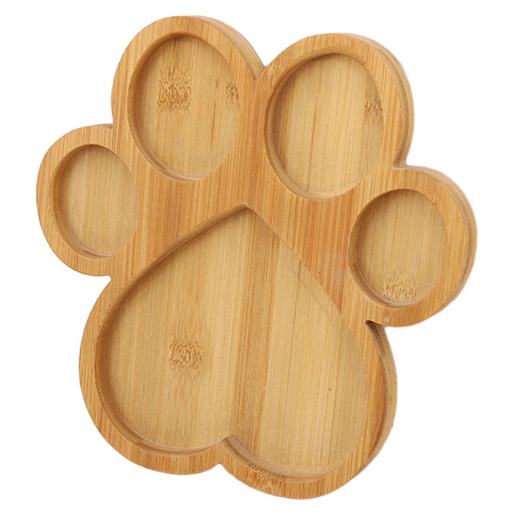 Cartoon Paw Shape Bamboo Servi - Food Platter Snacks avis et prix