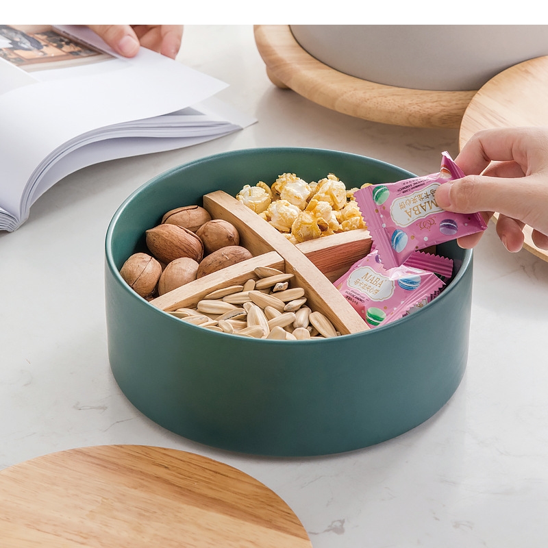 Ceramic Dried Fruit Box Nordic - Food Snacks Candy avis et prix